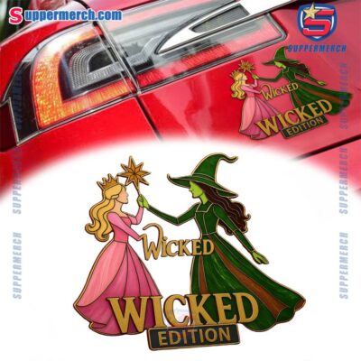 Wicked Edition Laser Engraved Car Badge-a noLpPrk