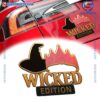 Wicked Edition Laser Engraved Car Badge-c 6uioZwW