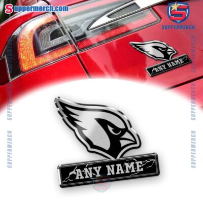 Arizona Cardinals Personalized Laser Engraved Car Badge P0JzZnw