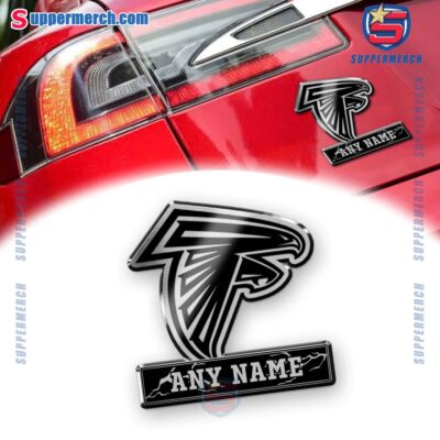 Atlanta Falcons Personalized Laser Engraved Car Badge IjYzE3e