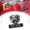 Chicago Bears Personalized Laser Engraved Car Badge Xpyrkqw