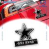 Dallas Cowboys Personalized Laser Engraved Car Badge GP80UpL