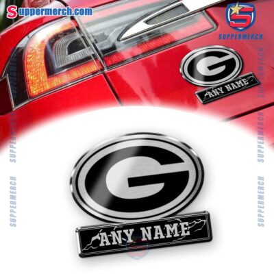 Green Bay Packers Personalized Laser Engraved Car Badge cYGyEf8