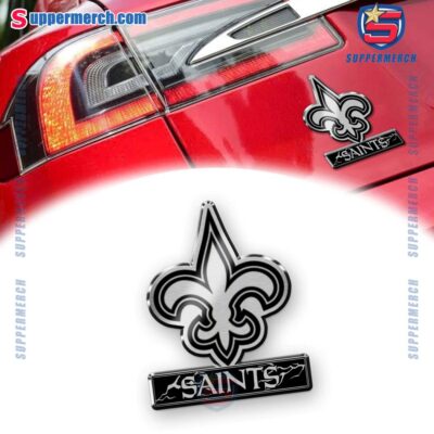 New Orleans Saints Personalized Laser Engraved Car Badge WogrLsX