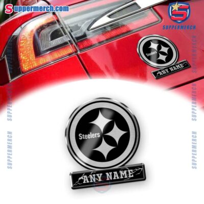 Pittsburgh Steelers Personalized Laser Engraved Car Badge 7pwqa5l
