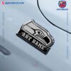 Seattle Seahawks Personalized Laser Engraved Car Badge-b Hqc61Lt