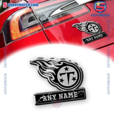 Tennessee Titans Personalized Laser Engraved Car Badge PydVEr7