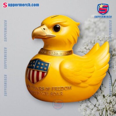 Eagle-winged 250 Years Of Freedom United We Soar Rubber Duck-a GY5enxi