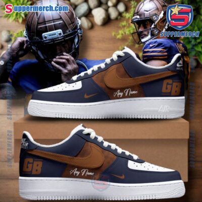 Green Bay Packers GB Personalized Air Force Shoes uBb1kIU