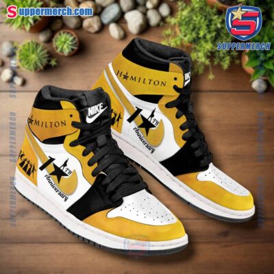 Hamilton 10 Years Anniversary Air Jordan High Top Shoes-b ShxjzTK