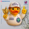 Jannik Sinner Wimbledon Champion 2025 Rubber Duck jxps9Gr