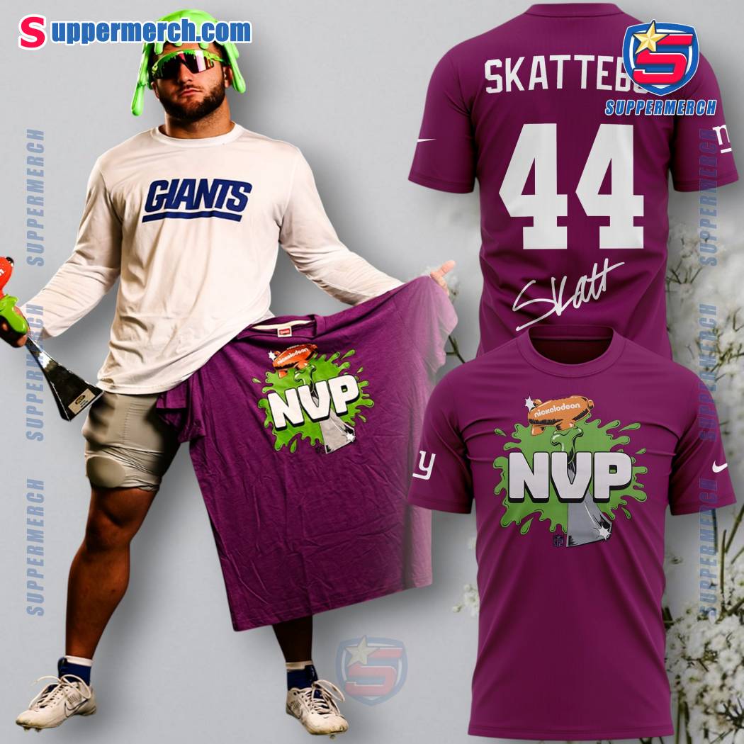 New York Giants Skattebo NVP T-shirt cgialCB