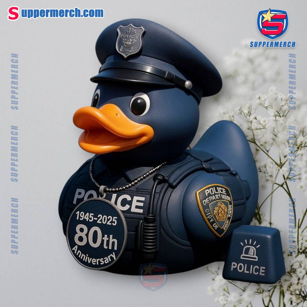 Police 80th Anniversary 1945-2025 Duck pbMiNtG