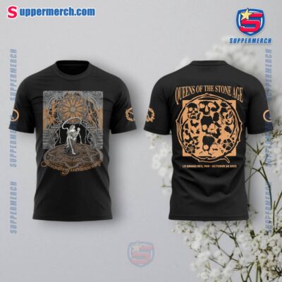 Queens Of The Stone Age Paris 2025 Tour T-shirt NhA7CYr