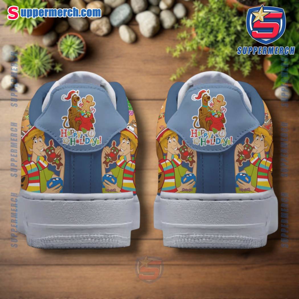 Scooby-doo Merry Scoobymas Merry Munchies Air Force Shoes-a h7r28bu