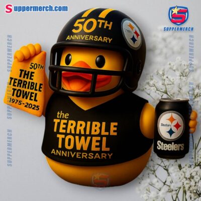 The Terrible Towel 50th Anniversary Rubber Duck ygUDSPc