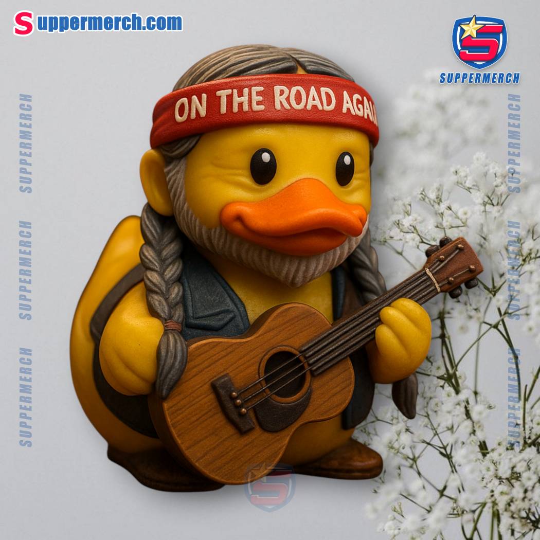 Willie Nelson On The Road Again Rubber Duck vkwe2VY